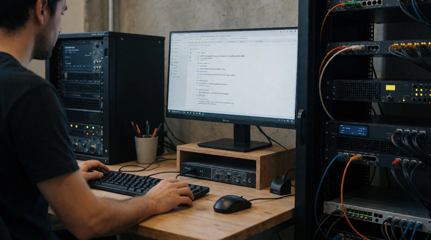 Capa editorial local sobre bancos de dados; tema: Como colocar modelos PyTorch em produção usando containers Docker