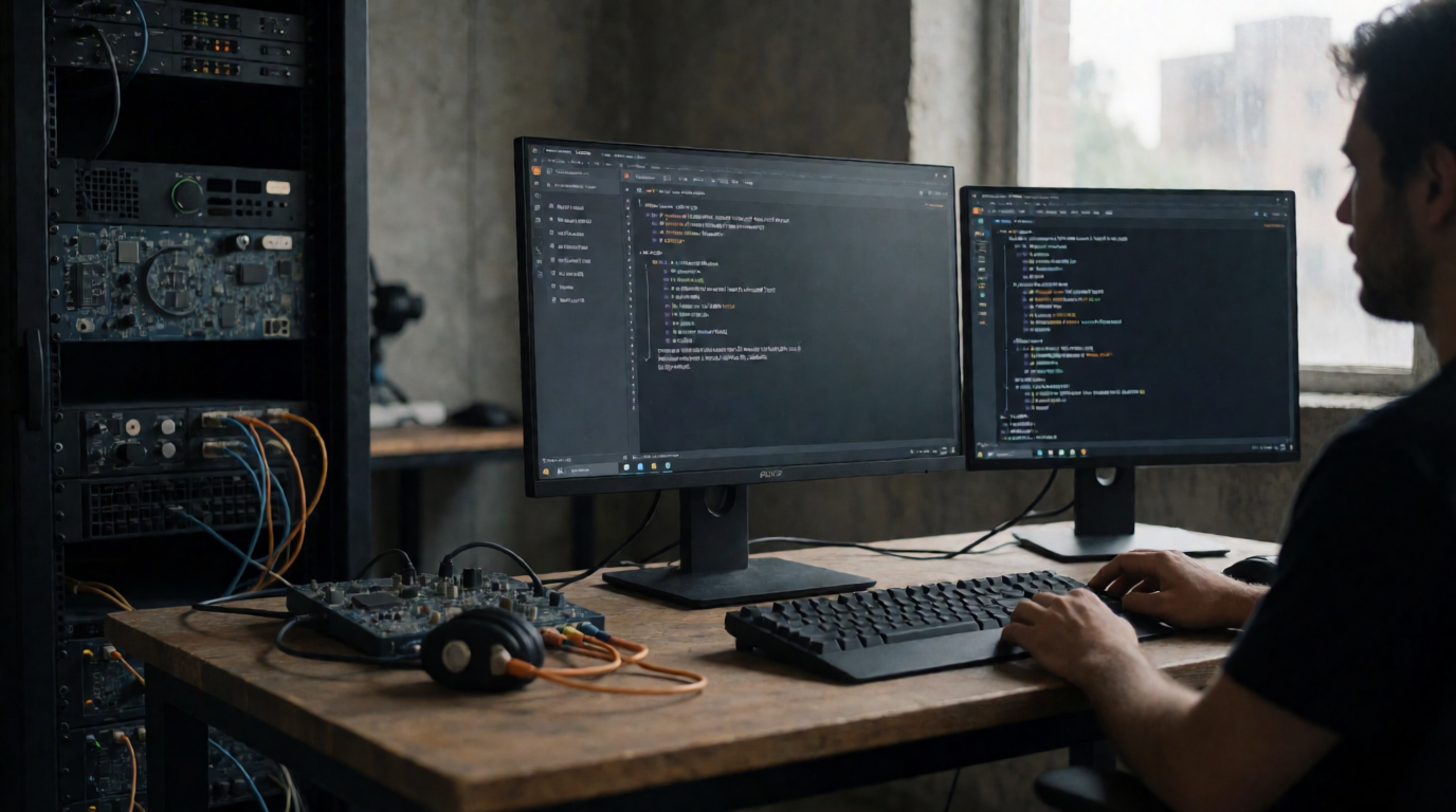 Capa editorial local sobre back-end; tema: Construindo uma rede neural do zero: NumPy versus PyTorch — Edição 8